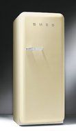 Smeg FAB28UPR 24" 50's Style Top-Freezer Refrigerator with 9.22 Cu. Ft. Capacity Ice Compartment Interior Light...