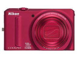 NikonDigital CameraCOOLPIX S9100 Red S9100RD N2
