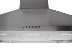 Island Range Hood Stainless Steel 36" KA-140-S304 NT AIR. Made in Italy.