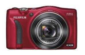 Fujifilm F800EXR (RED) 16MP Digital Camera with 20x Optical Image Stabilized Zoom and 3.0-Inch TFT LCD, N3
