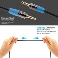 AUX Audio Cable, INNOVAA Universal Stereo Audio Male to Male 3.5mm AUX Cable - 20 Feet N2