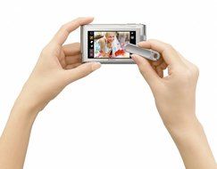 Sony Cyber-shot DSC-T90 12.1 MP Digital Camera with 4x Optical Zoom and Super Steady Shot Image Stabilization... N36