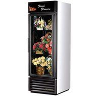 True Mfg GDM-23FC, 1 Door, 23 cu ft, Glass Door Floral Case