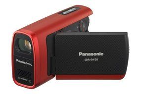 Panasonic SDR-SW20EG-R Digital PAL Camcorder (Red)