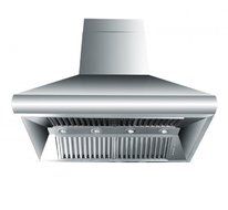 Z Line 687-RS-42 Z Line 900 CFM Wall Mount Range Hood with Remote Single Blower, 42", Stainless Steel