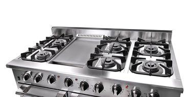 NXR DRGB4801 Professional Style Gas Range, 48", Stainless Steel
