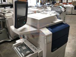 Refurbished Xerox Color 550 Digital Production Printer &ndash; 50/55 ppm, Print, Copy, Scan, 2400 x 2400 dpi, 3,260... N4