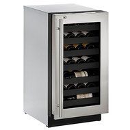 U-Line (U-3018WCS-15A) - 18" 3000 Series Wine Captain - Left Hinge