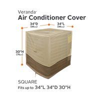 Classic Accessories Veranda Air Conditioner Cover, Square N3