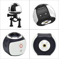 niceEshop(TM) 4K 360 Degree Wifi Panoramic Camera Ultra HD 2448x2448 Mini Sport Action Driving VR Camera, Blue N26