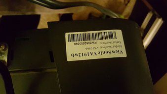 ViewSonic VA1912wb 19" TFT LCD Monitor with Stereo Speakers N2