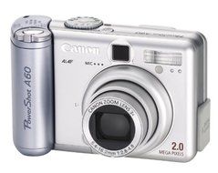 Canon PowerShot A60 2MP Digital Camera with 3x Optical Zoom N3