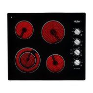 24" Electric Cooktop with 4 Burners