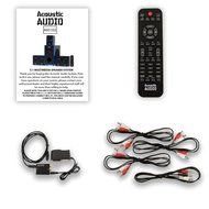 Acoustic Audio AA5102 Home Theater 5.1 Speaker System with Optical Input Surround Sound