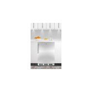 Summit AL750LCSS 24&quot; Compact ADA Compliant All-Refrigerator with 5.5 cu. ft. Capacity Adjustable Shelves Automatic... N2