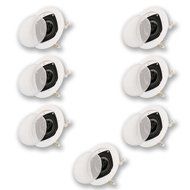 Acoustic Audio CS-IC42 In Ceiling 7 Speaker Set 2 Way Home Theater 1050 Watt CS-IC42-7S