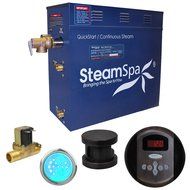 Steam Spa IN900OB-A Indulgence 9 KW Quick Start Acu-Steam Bath Generator Package with Built-In Auto Drain, Oil... N4