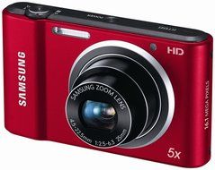 Samsung ST66 16 MP Compact Digital Camera - Black (EC-ST66ZZBPBUS) N5