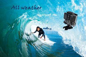Panoera Z20 2.0inch Dual Screen WIFI 4K Waterproof Sports Action Camera with Li-ion Rechargeable and FREE Waterproof... N2