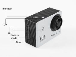 CXTX WIFI Wireless Mini 1080P HD 30-Meter Waterproof Sports DV Full 2.0" LCD 170&deg; Wide Angle Lens Video outdoor... N17