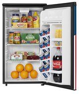 Danby Designer DAR026A1BDD Compact All Refrigerator, 2.6-Cubic Feet, Black N49