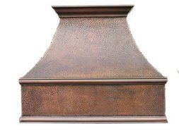 MCM3 Wall Mounted Copper Range Hood 36"L x 24"W (front to back) x 30"H