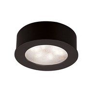 WAC Lighting HR-LED87-BK LED Round Button Lights 3000K by WAC Lighting