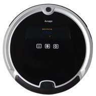 Robot Vacuum Cleaner Self-Docking with Drop-Sensing Clean for Pets and Allergies House Ar-Q5 Black