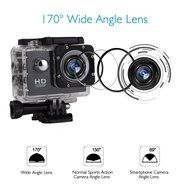 GBB WIFI 12MP 2.0" LCD HD 1080P 170&deg; Wide Angle Sports DV Waterproof Action Camera Camcorder, Update 25mm Diameter... N15
