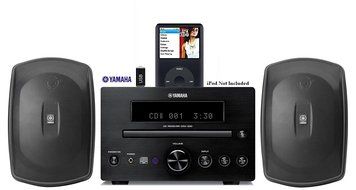 Yamaha Natural Sound Micro Home Theater Receiver Sound System with Integrated iPod Docking Station, High Quality... N2