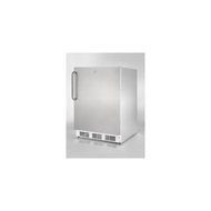 Summit FF6LCSSADA 24" Built In Undercounter Refrigerator with Auto Defrost, Front Lock and ADA