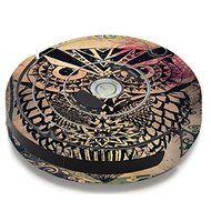 Skin Decal Vinyl Wrap For IRobot Roomba 650 655 Vacuum / Tribal Abstract Owl