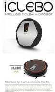 iCLEBO Arte YCR-M05-20 Metallic Silver Intelligent Cleaning Robot Vacuum N7