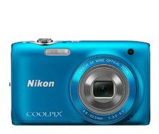 Nikon COOLPIX S3100 14 MP Digital Camera with 5x NIKKOR Wide-Angle Optical Zoom Lens and 2.7-Inch LCD - Black N16