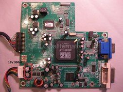 Repair Kit, Viewsonic VP2030b, LCD Monitor, Capacitors, Not the Entire Board N3