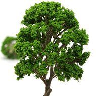 5pcs/lot 15cm Miniature Model Trees For Micro Landscape Train Railway Park Scenery N2