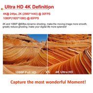 niceEshop(TM) WIFI 4K Ultra HD Sport Action Camera 1080P 60fps HDMI 20MP+ 170 Degree Wide Viewing Angle Waterproof... N3