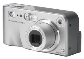 HP Photosmart M517 5.2MP Digital Camera with 3x Optical Zoom (OLD MODEL)
