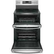 GE JB860SJSS 30" Stainless Steel Electric Smoothtop Double Oven Range - Convection N2