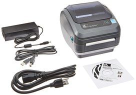 Zebra GK420d Monochrome Desktop Direct Thermal Label Printer, 5 in/s Print Speed, 203 dpi Print Resolution, 4.09...