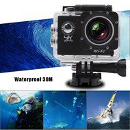 Andoer 2" LCD Screen Wifi Sports Action Camera 4X Zoom 170&deg;Wide-angle 4K 30fps 1080P 60fps 16MP Waterproof 30M... N6