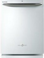 Ge DISHWASHERS 300198 Artistry Built-In 24" Dishwasher With Top Controls, White, 4 Cycles / 8 Options