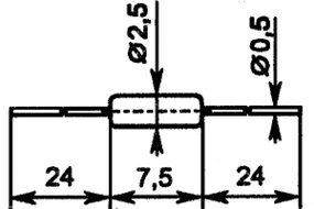 D9G germanium diodes, point. USSR 100 pcs N2