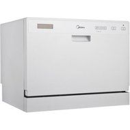 Midea MDC3203DSS3A 6-Place Setting Countertop Dishwasher, White color N2
