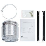 Golden Vantage 30" Stainless Steel Wall Mount Touch Screen Display LED Light Lamp Baffle Filter Convertible Cooking... N9