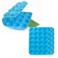 Freshlove Large Mini Muffin Pans - 24 Cup Jumbo Silicone Pan for Cupcakes and Premium Baking - Non Stick Tray... N3