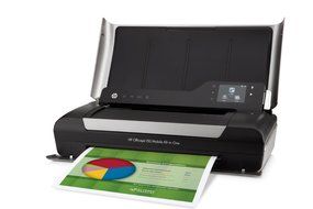 HP OJ 150 Mobile Wireless Color Printer with Copier N2
