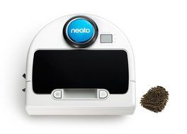 Botvac D75 Neato Bagless Robotic Vacuum Robot, White Cleaner (Complete Set) w/ Bonus: Premium Microfiber Cleaner...