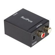 RuiPuo Digital to Analog Audio Converter, 32kHz, 44.1kHz, 48kHz, 96kHz and 192kHz/24bit Coaxial and optical to... N2