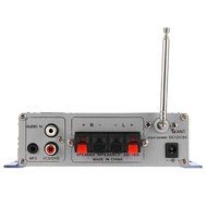 Robolife USB FM Audio Car Stereo Amplifier Radio MP3 Speaker Hi-Fi 2 Channel Power Player with Romote Control N2